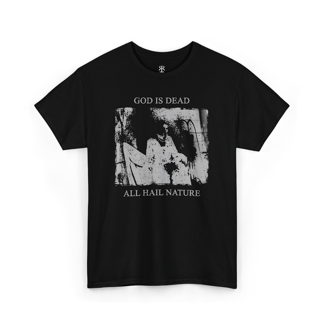 GOOD ENOUGH Tシャツ GOD is DEAD XL初期 Begotten God is Dead All Hail Nature T-Shirt