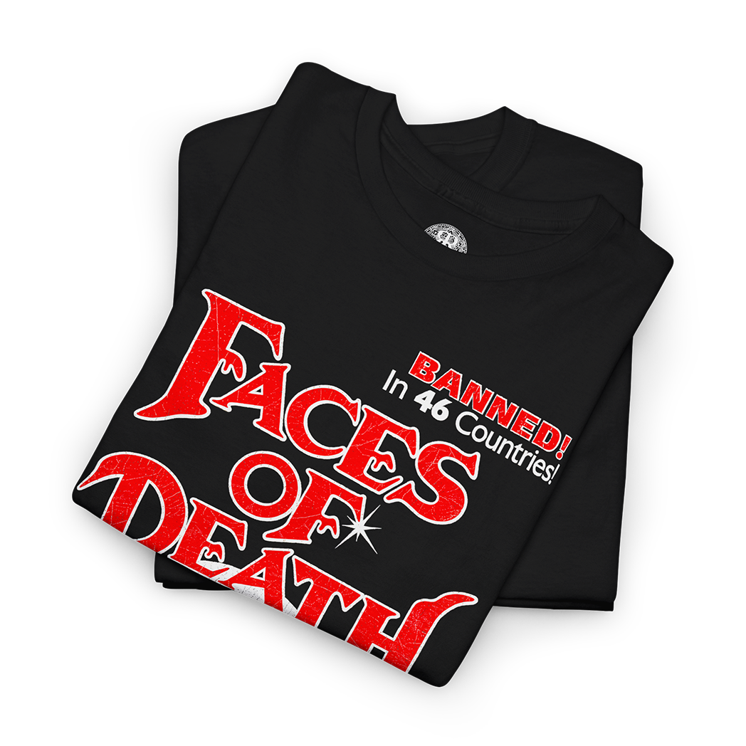 Folded Faces of Death T-Shirt