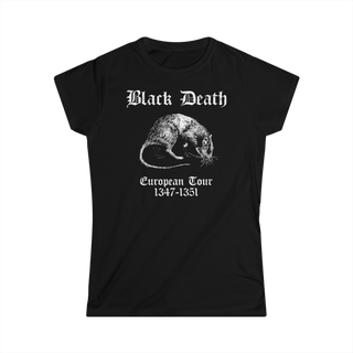 Black Death European Tour T-Shirt GIRLIE