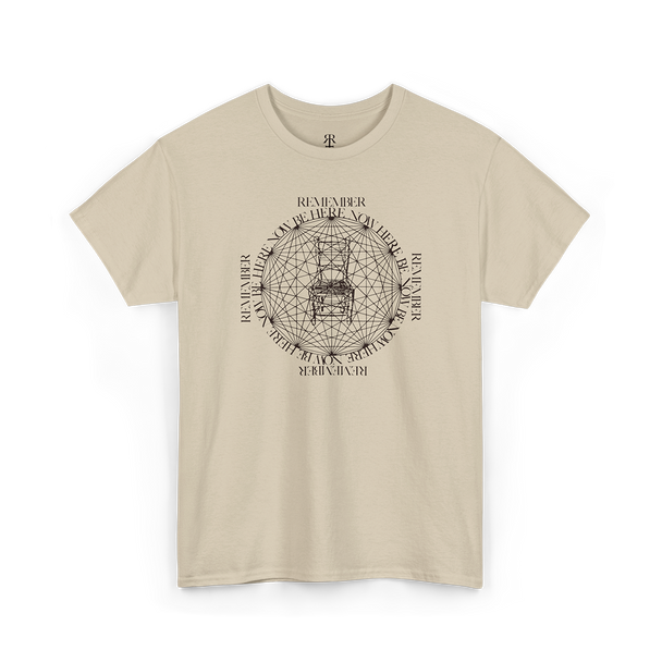 Beige Remember Be Here Now T-Shirt