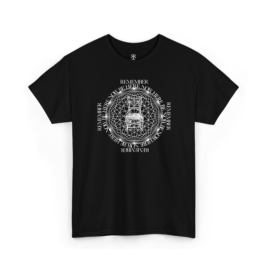 Black Remember Be Here Now T-Shirt