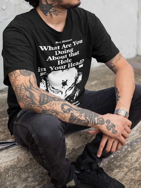 Rozz Williams What Are You Doing About That Hole In Your Head T-Shirt