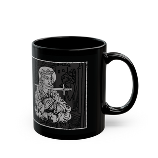I'm Fine' white ceramic coffee mug, 11 oz, minimalist design, microwave and dishwasher safe