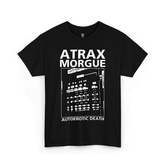 Atrax Morgue Autoerotic Death T-Shirt, black