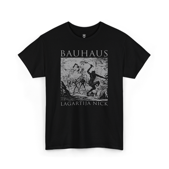 Bauhaus Lagartija Nick T-Shirt, black, grey print