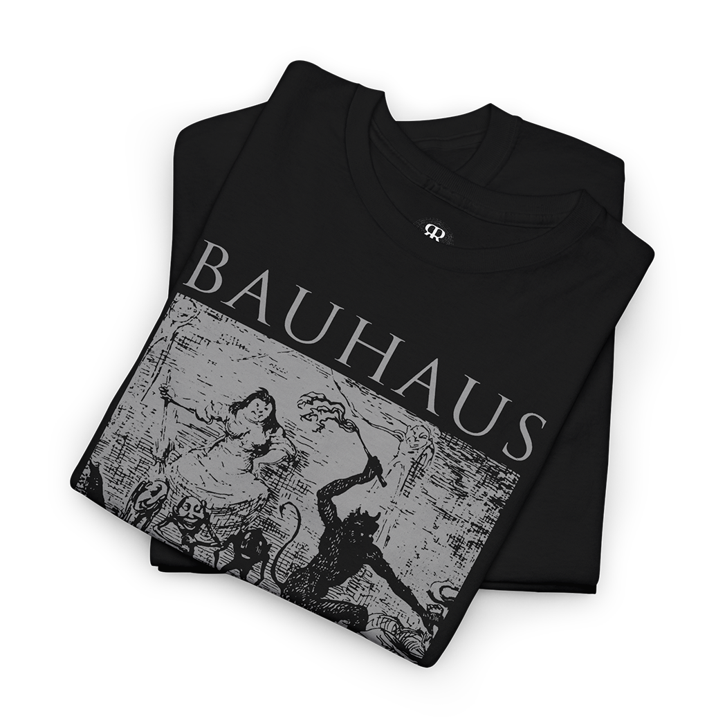 Bauhaus Lagartija Nick T-Shirt, black, grey print