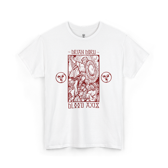 Blood Axis Brian Boru T-Shirt, white