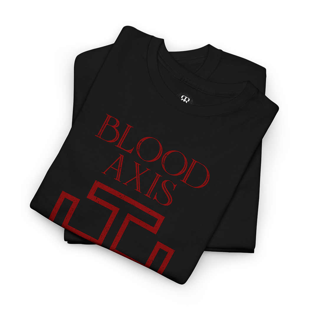 Blood Axis The Gospel of Inhumanity T-Shirt, red print