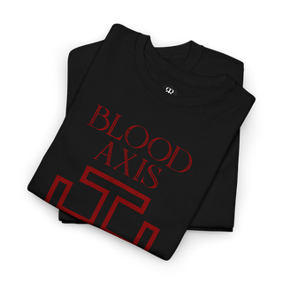 Blood Axis The Gospel of Inhumanity T-Shirt, red print