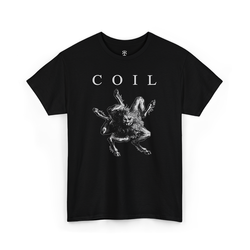Coil Demon T-Shirt showing demon Buer