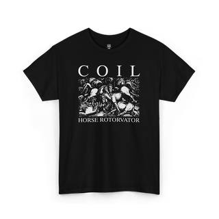 Coil Horse Rotorvator T-Shirt, black