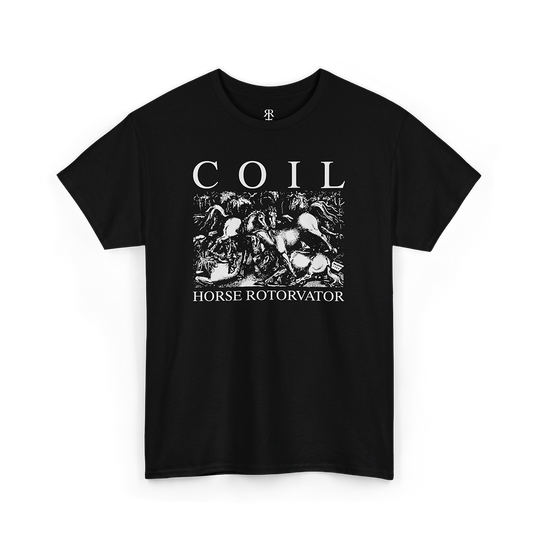 Coil Horse Rotorvator T-Shirt, black