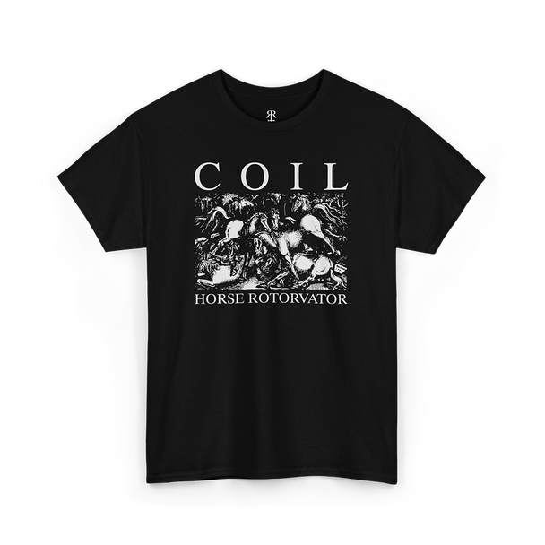 Coil Horse Rotorvator T-Shirt, black