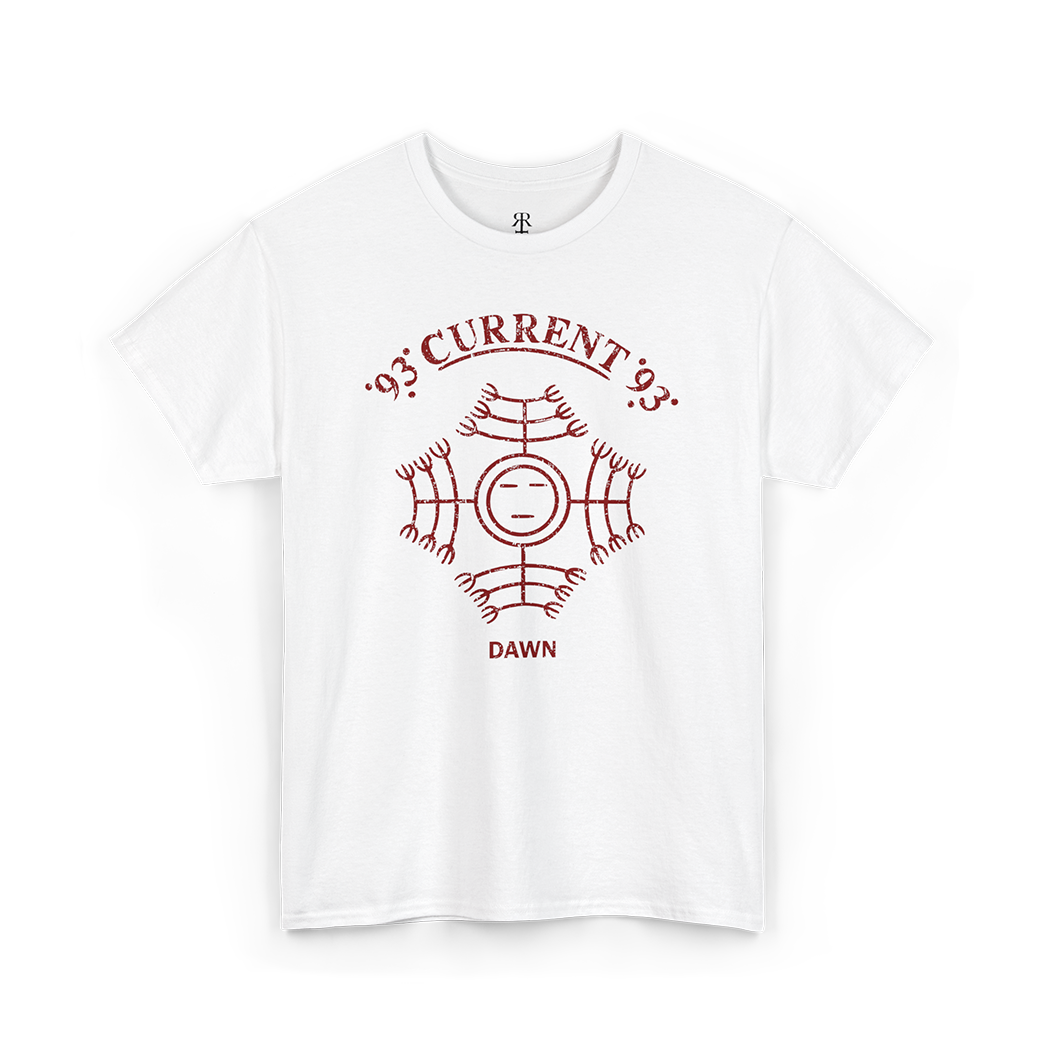 Current 93 Dawn T-Shirt, white