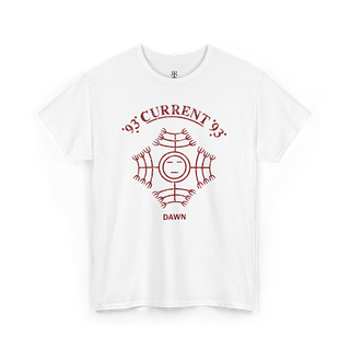 Current 93 Dawn T-Shirt, white