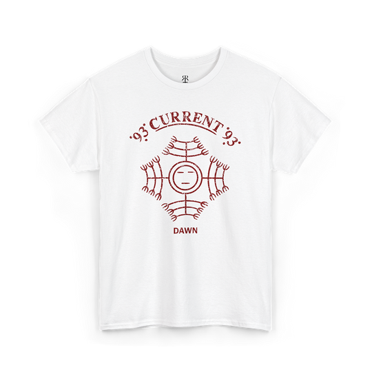 Current 93 Dawn T-Shirt, white