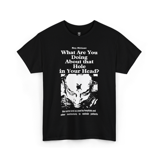 Rozz Williams What Are You Doing About That Hole In Your Head T-Shirt