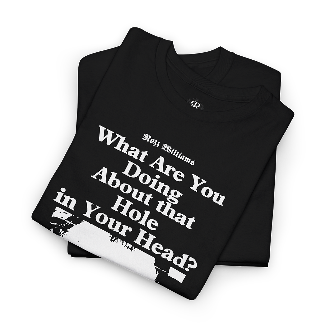Rozz Williams What Are You Doing About That Hole In Your Head T-Shirt