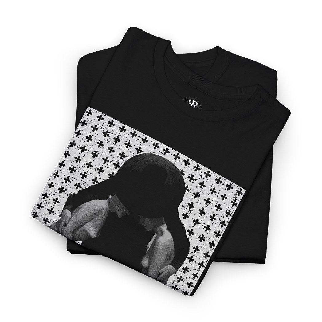 The Holy Mountain Classic T-Shirt, showing th alchemist with two naked women