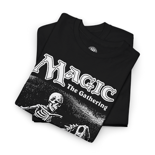 Folded Black Magic The Gathering T-Shirt