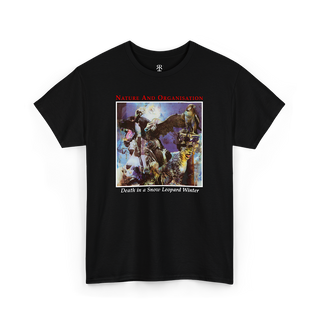 Nature and Organisation Death in a Snow Leopard Winter T-Shirt