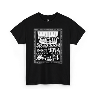 Norge shirt vith viking imagery, as worn by Varg Vikernes of Burzum.