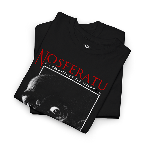 Nosferatu A Symphony of Horror T-Shirt, showing face of Count Orlok
