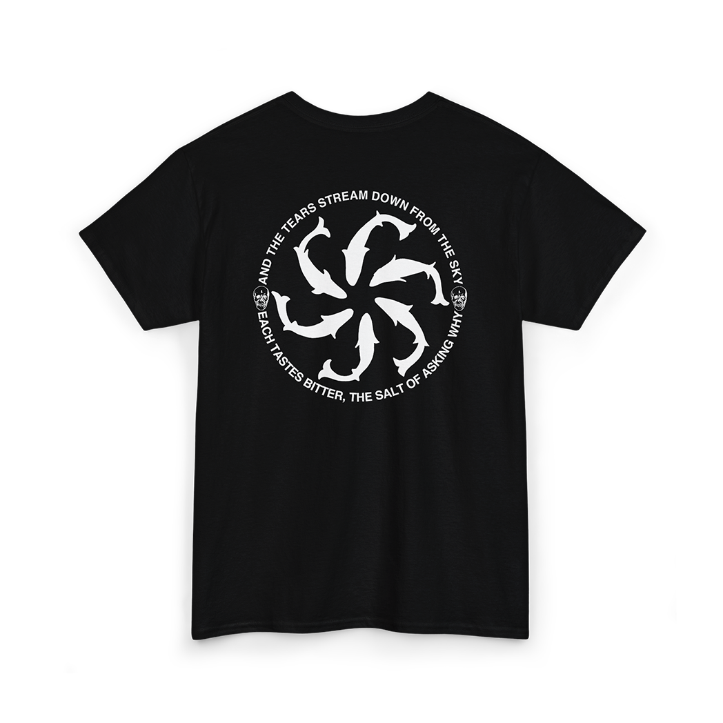Psychic TV I. C. Water T-Shirt, back, black