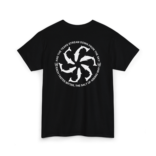 Psychic TV I. C. Water T-Shirt, back, black
