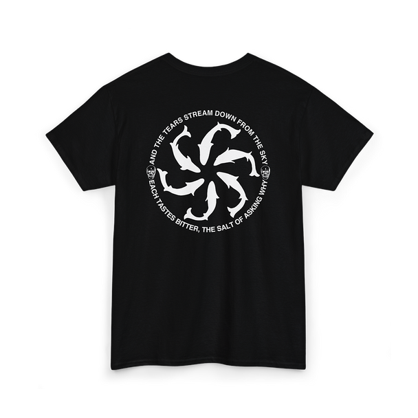 Psychic TV I. C. Water T-Shirt, back, black