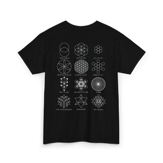 Back of Sacred Geometry T-Shirt