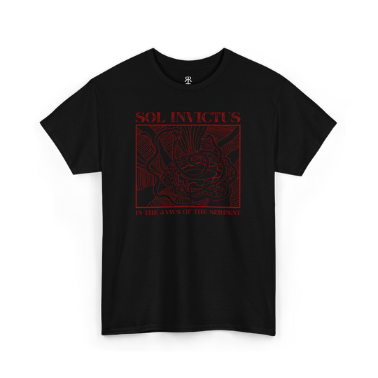Sol Invictus In Jaws Of The Serpent T-Shirt, black