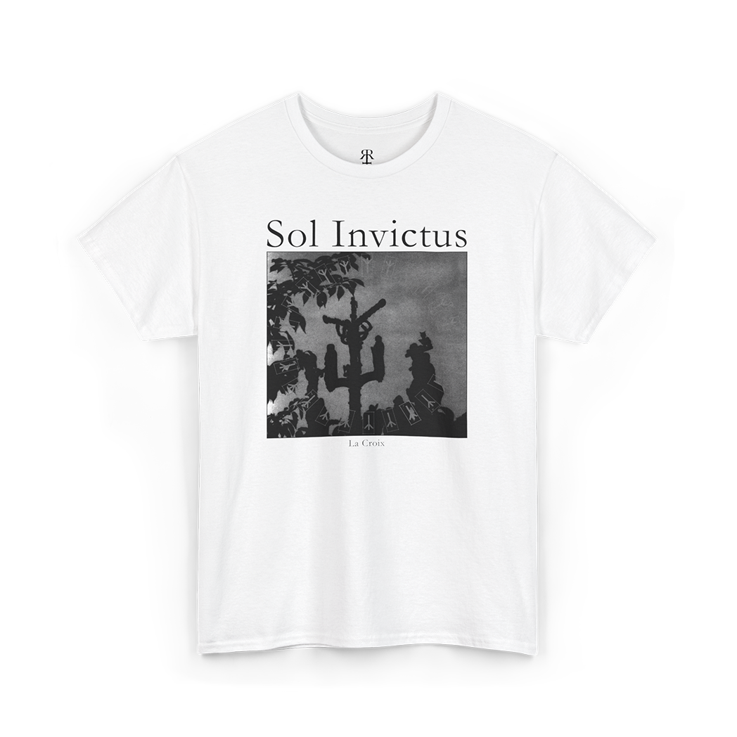 Sol Invictus La Croix T-Shirt, white