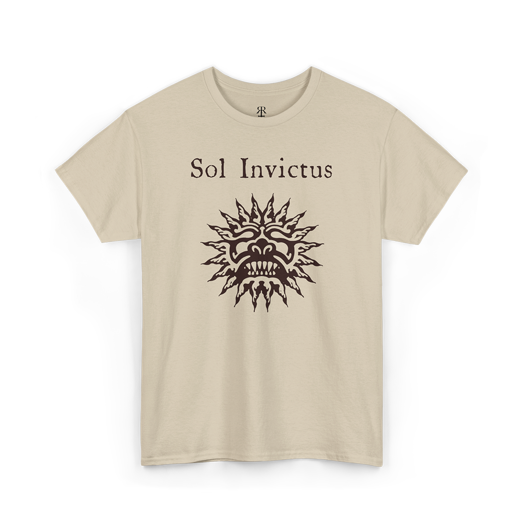 Sol Invictus Against The Modern World T-Shirt, sand