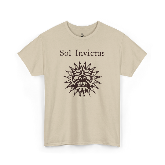 Sol Invictus Against The Modern World T-Shirt, sand
