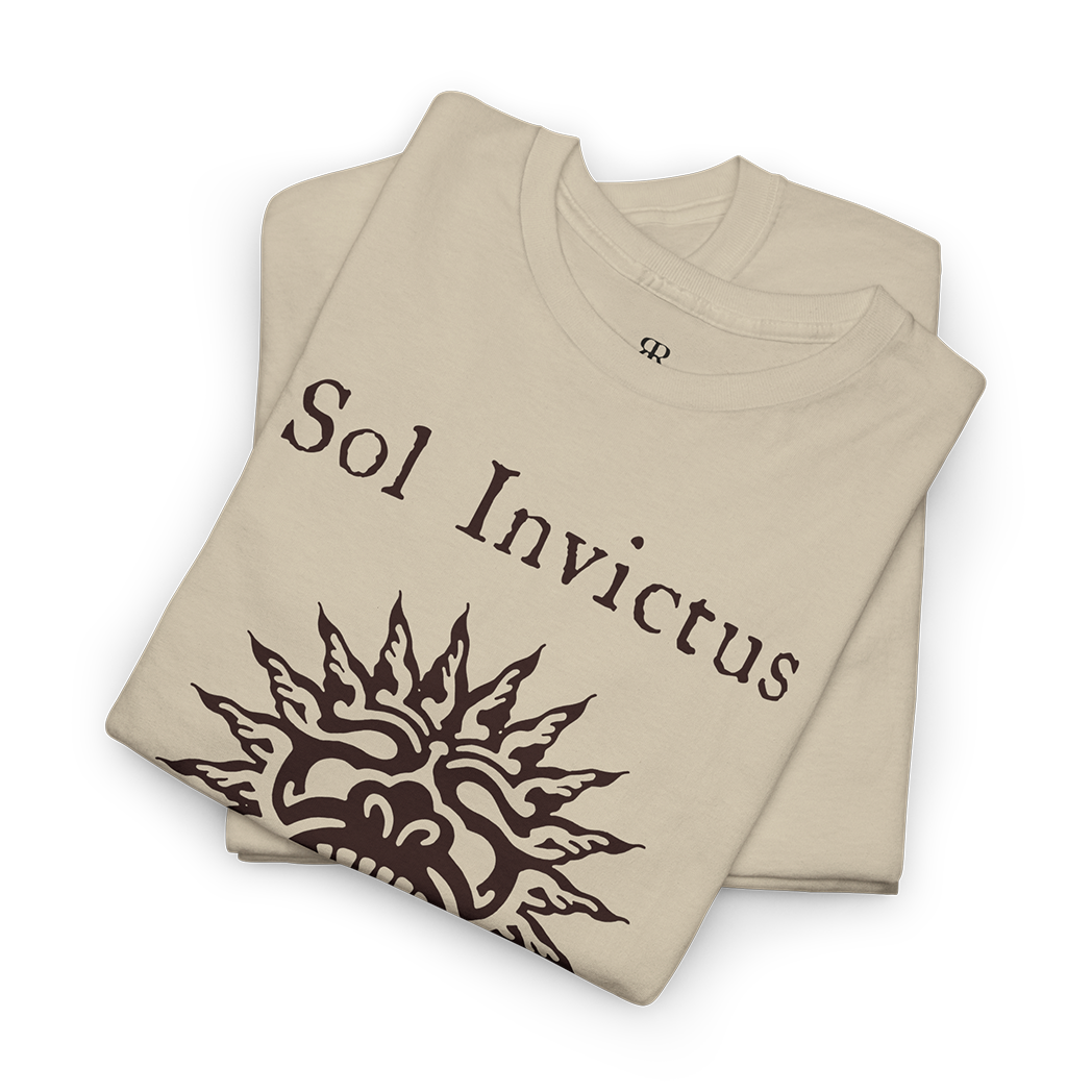 Sol Invictus Against The Modern World T-Shirt, sand