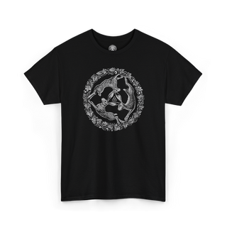 Black Three Hares T-Shirt